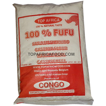 Tgo Fufu Manioc Blanc Congo 