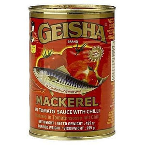 Geisha Mackerel Chili Red 